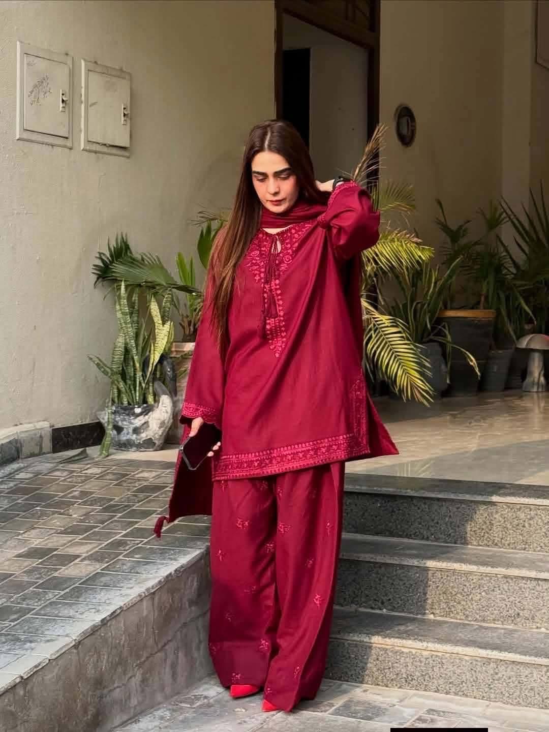 3pcs Farsi Selower Stitch Suit thumbnail 2