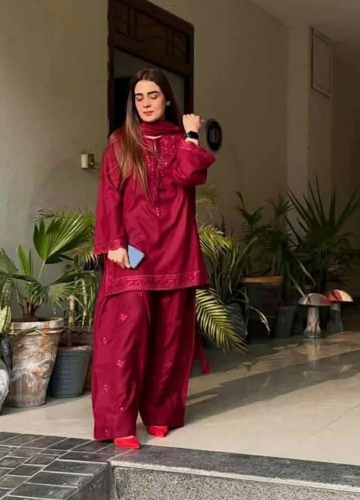 3pcs Farsi Selower Stitch Suit