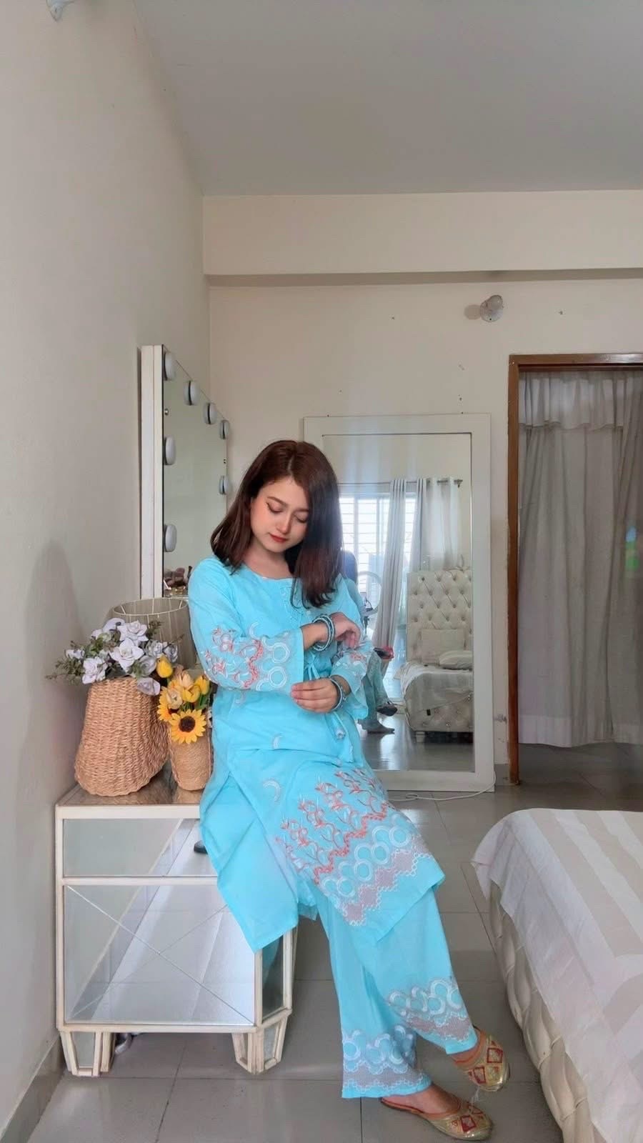Embroidery 3 piece