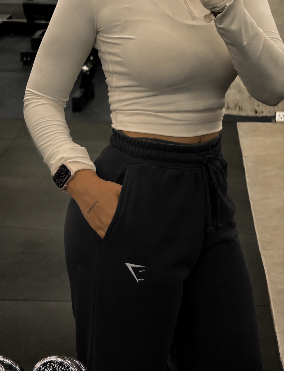 Gym*shark Black Unisex Pant_img_4