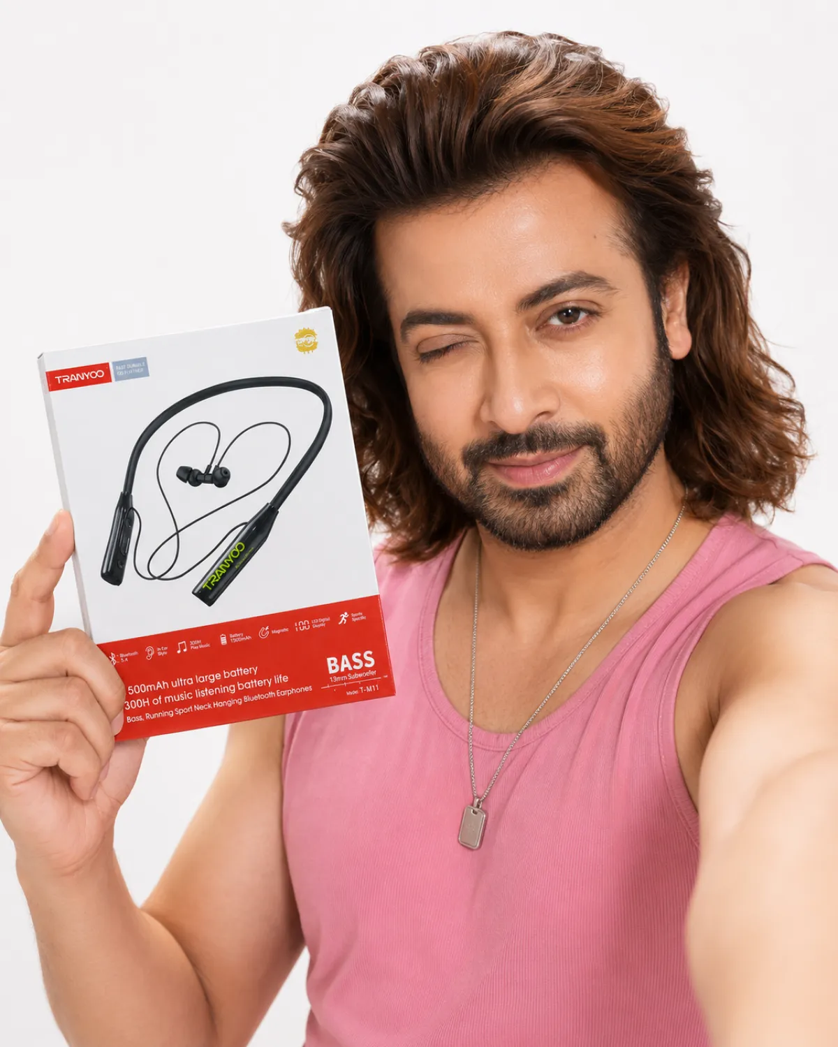TRANYOO T-M31 Bluetooth Neckband Earphone - Image 1