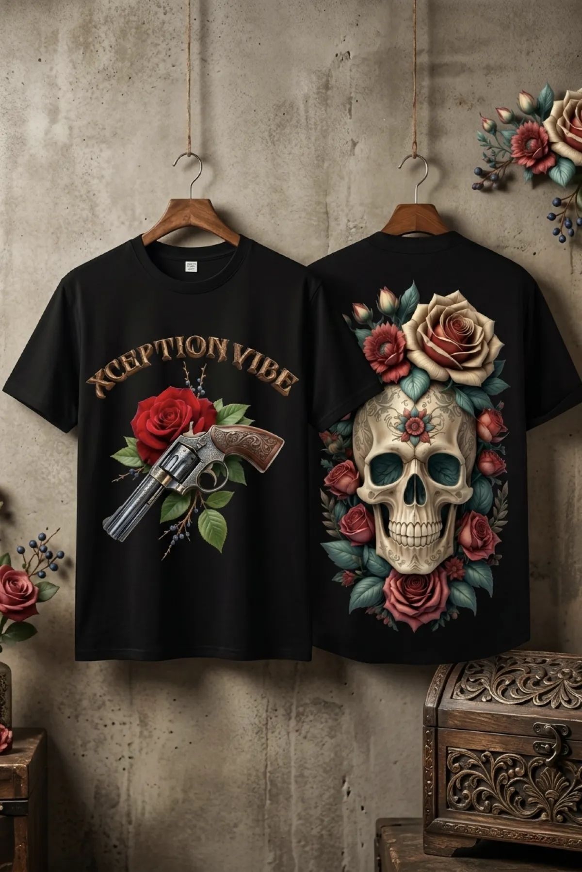 Premium classic cotton T shirt (black)