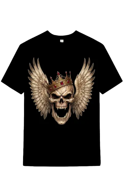 Premium classic cotton T shirt (black)_img_1