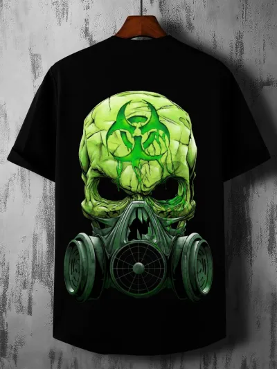 Premium classic cotton T shirt (black)_img_2
