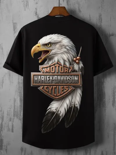 Premium classic cotton T shirt (black)_img_2