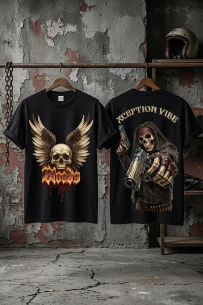 Premium classic cotton T shirt (black)_img_0
