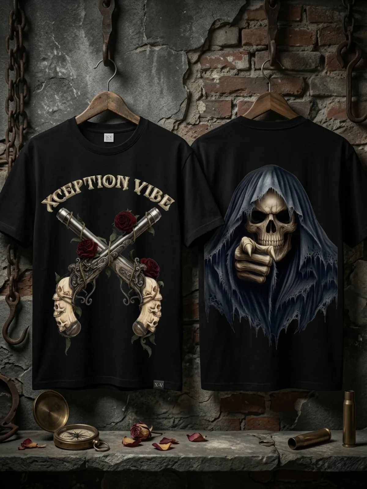 Premium classic cotton T shirt (black)