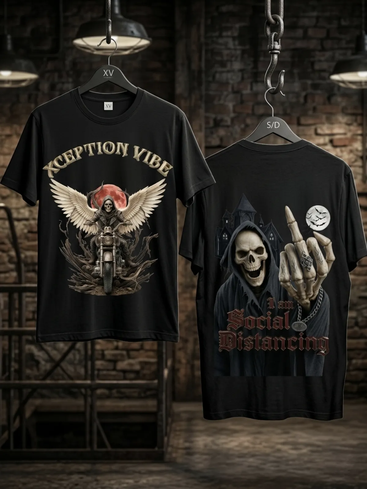 Premium classic cotton T shirt (black)