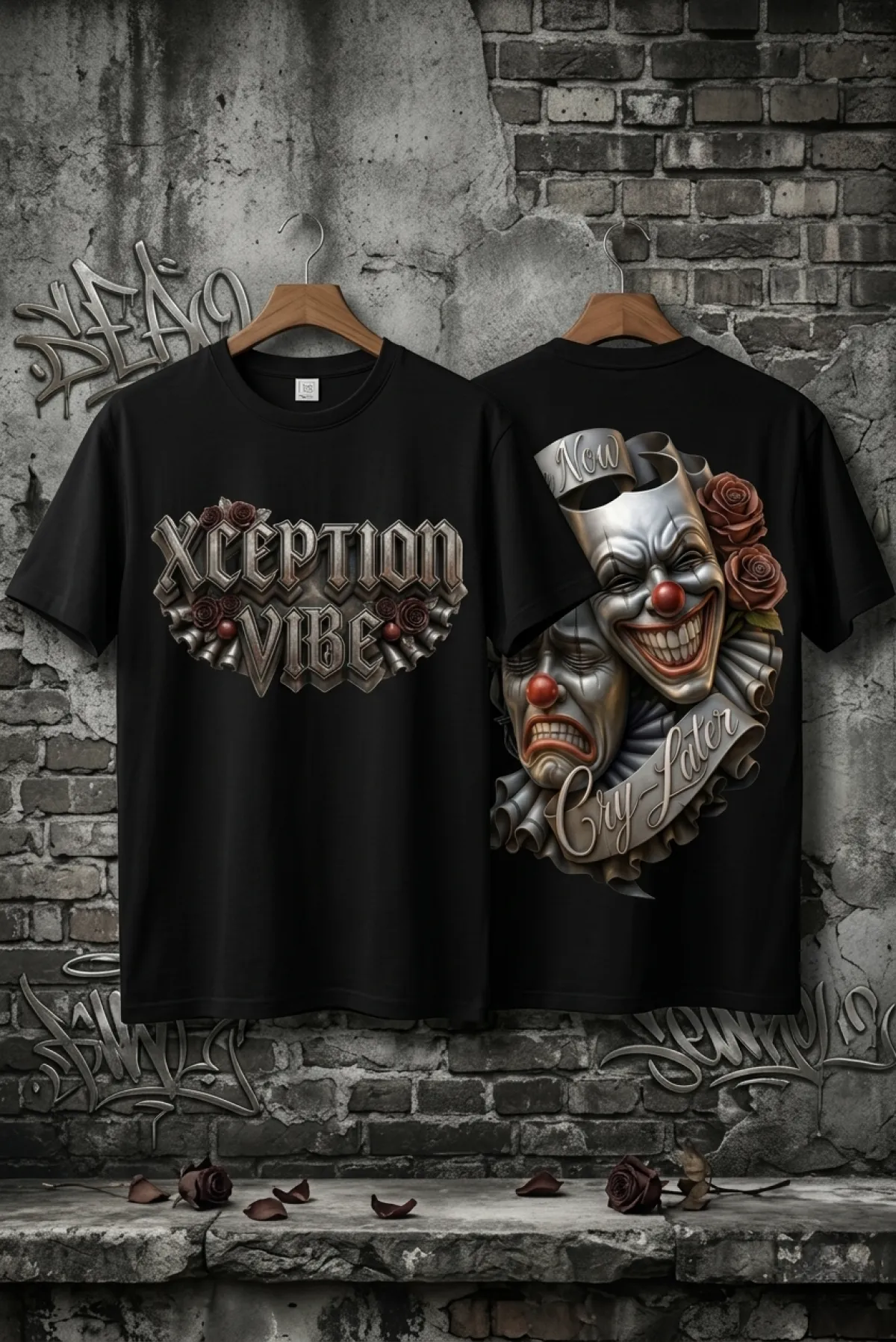 Premium classic cotton T shirt (black)