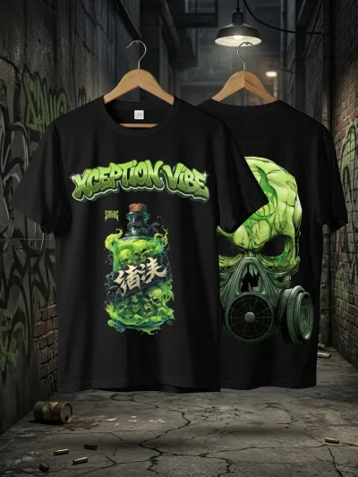 Premium classic cotton T shirt (black)_img_0