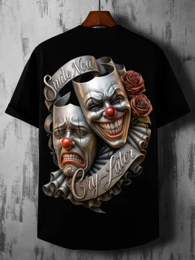 Premium classic cotton T shirt (black)_img_2