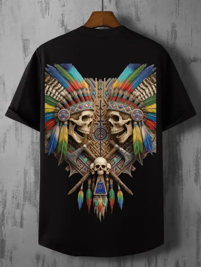 Premium classic cotton T shirt (black)_img_2