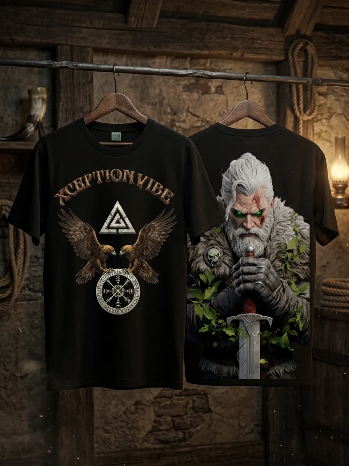 Premium classic cotton T shirt (black)