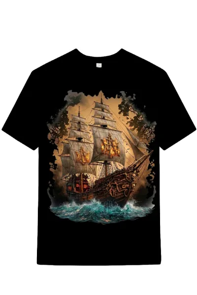 Premium classic cotton T shirt (black)_img_1