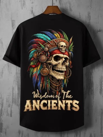 Premium classic cotton T shirt (black)_img_2
