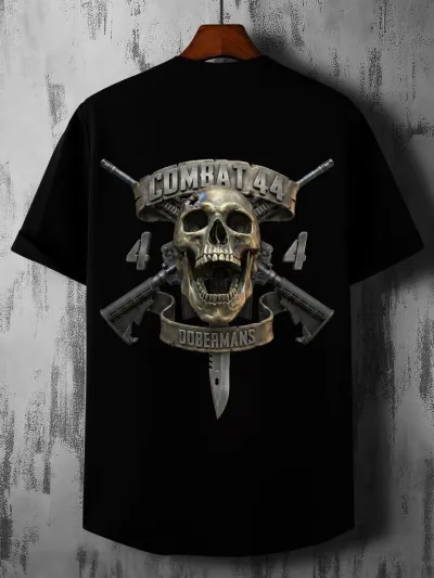 Premium classic cotton T shirt (black)_img_2