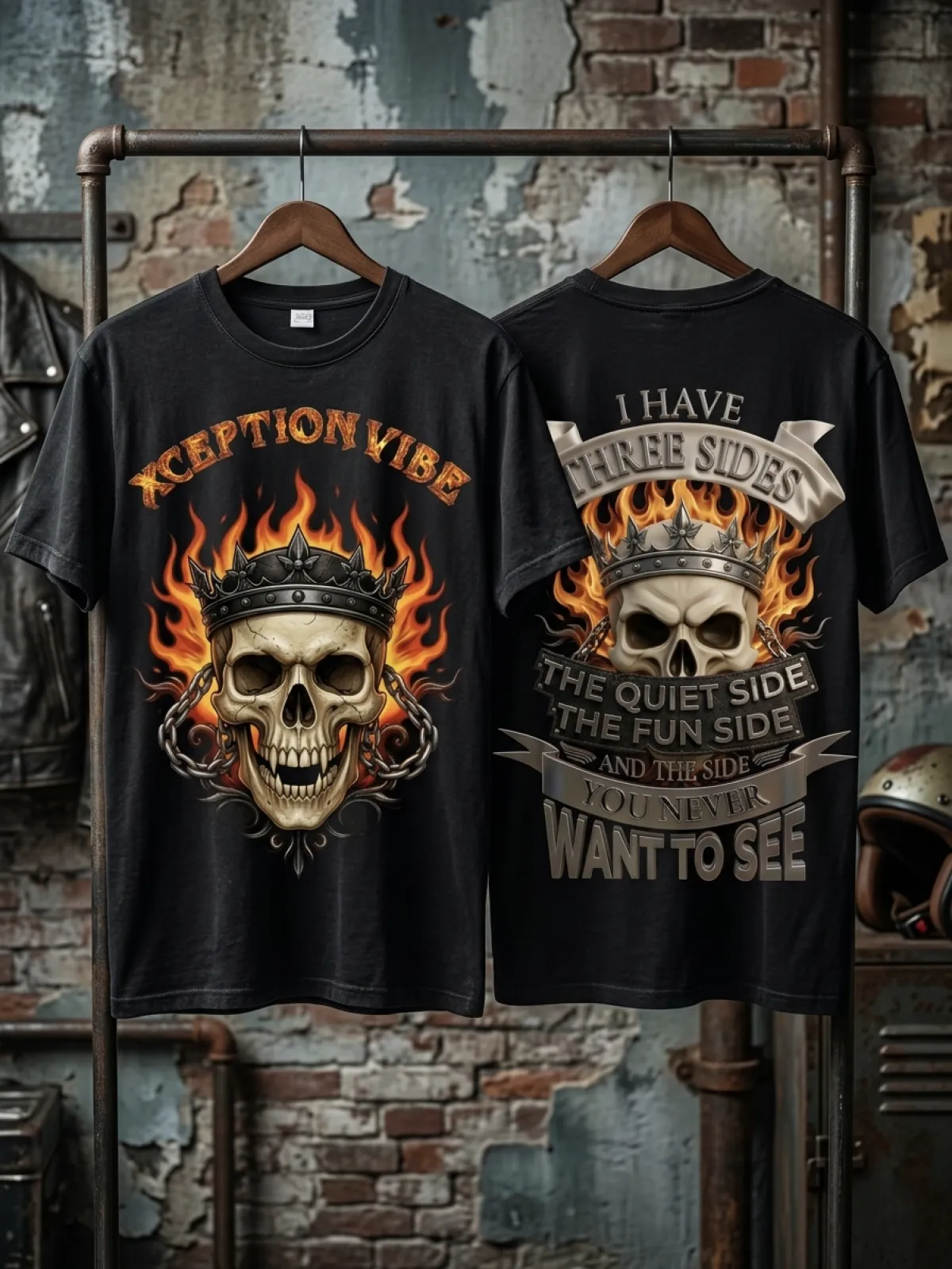 Premium classic cotton T shirt (black)