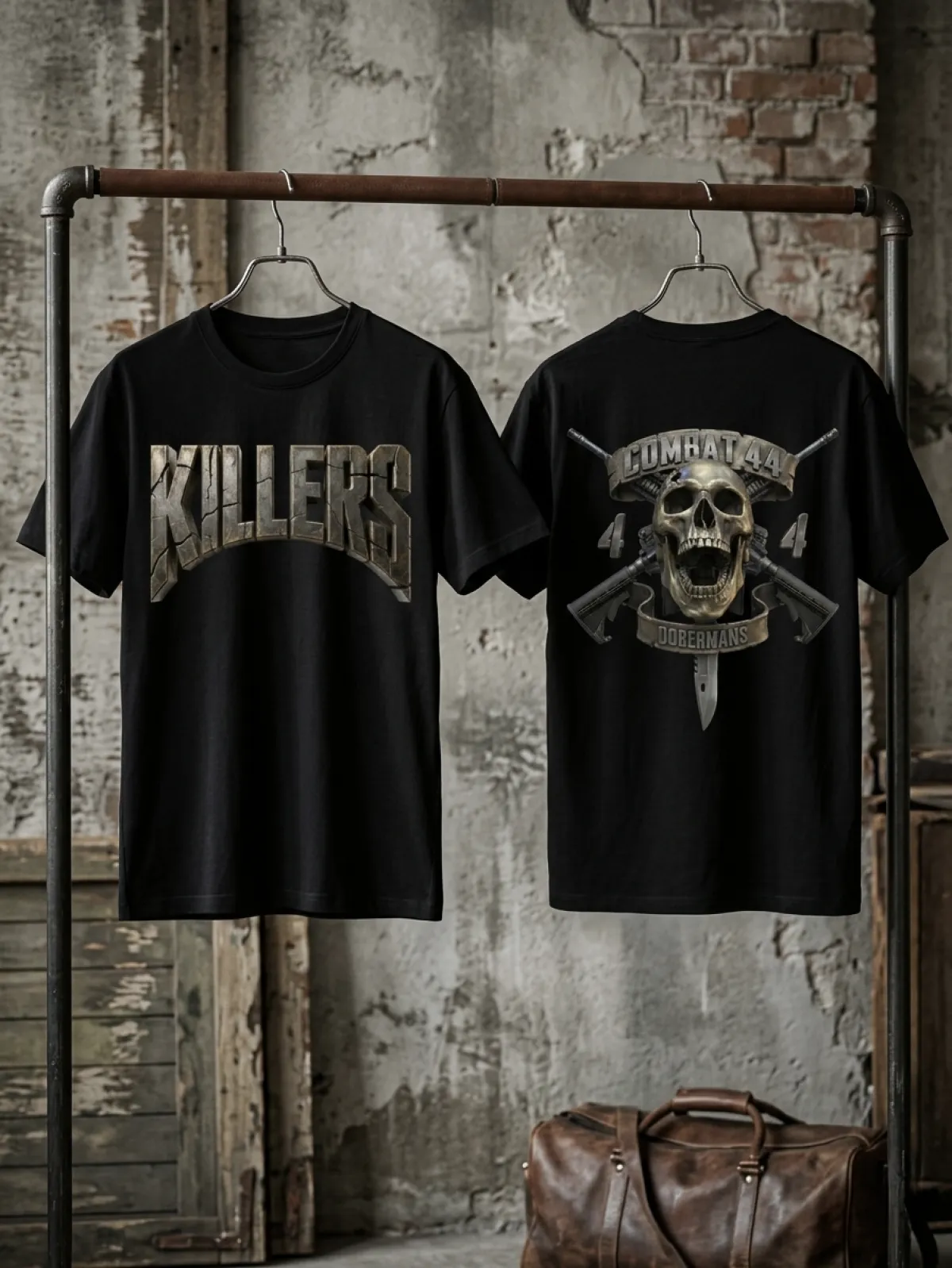 Premium classic cotton T shirt (black)