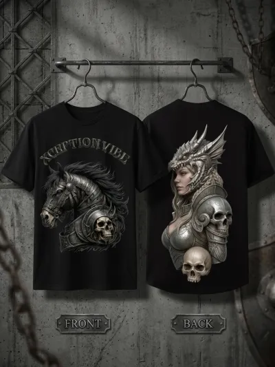 Premium classic cotton T shirt (black)_img_0
