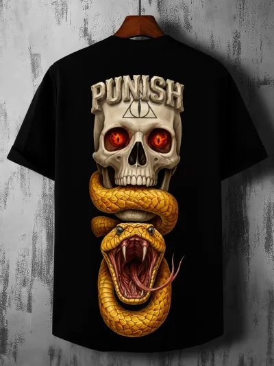 Premium classic cotton T shirt (black)_img_2