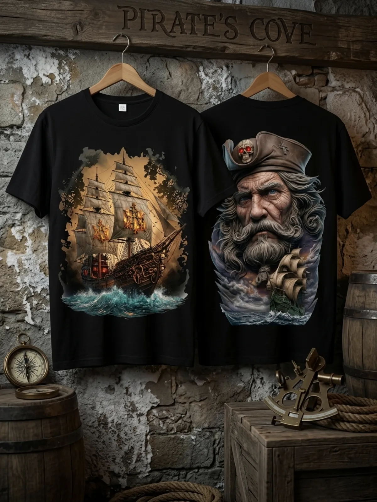 Premium classic cotton T shirt (black)
