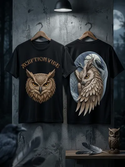 Premium classic cotton T shirt (black)_img_0
