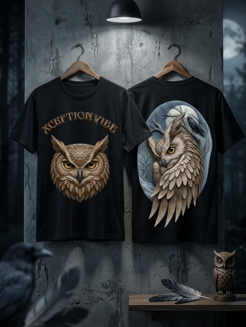 Premium classic cotton T shirt (black)