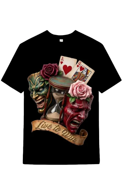 Premium classic cotton T shirt (black)_img_1