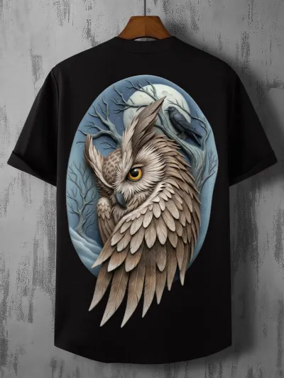 Premium classic cotton T shirt (black)_img_2