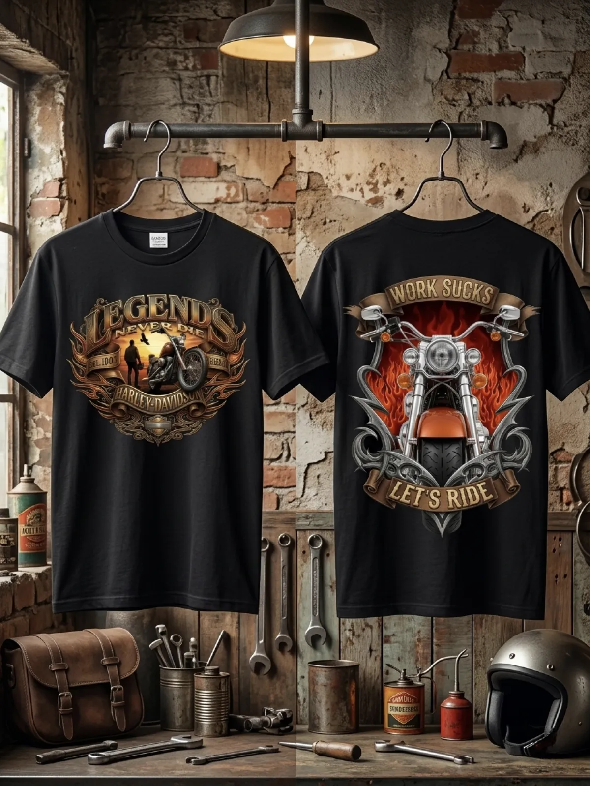 Premium classic cotton T shirt (black)