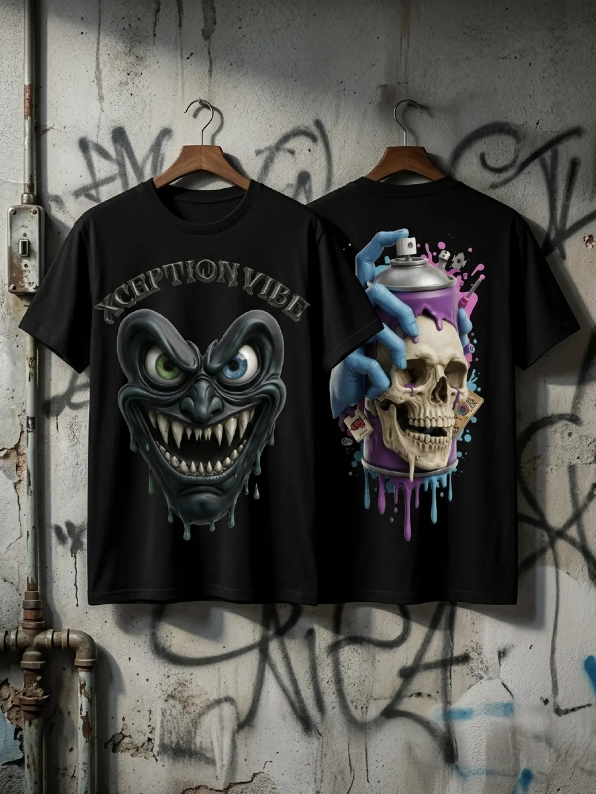 Premium classic cotton T shirt (black)