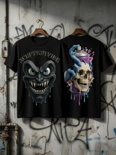 Premium classic cotton T shirt (black)_img_0