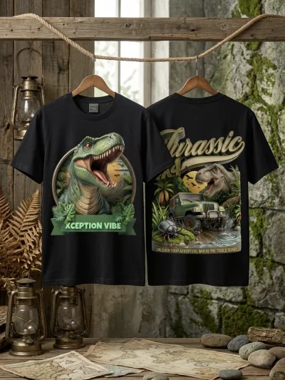 Premium classic cotton T shirt (black)_img_0