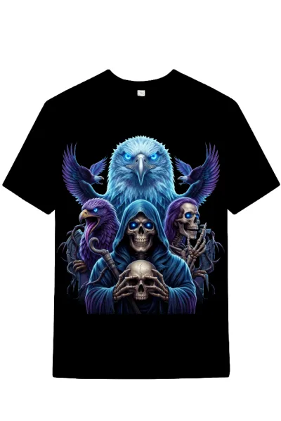 Premium classic cotton T shirt (black)_img_1