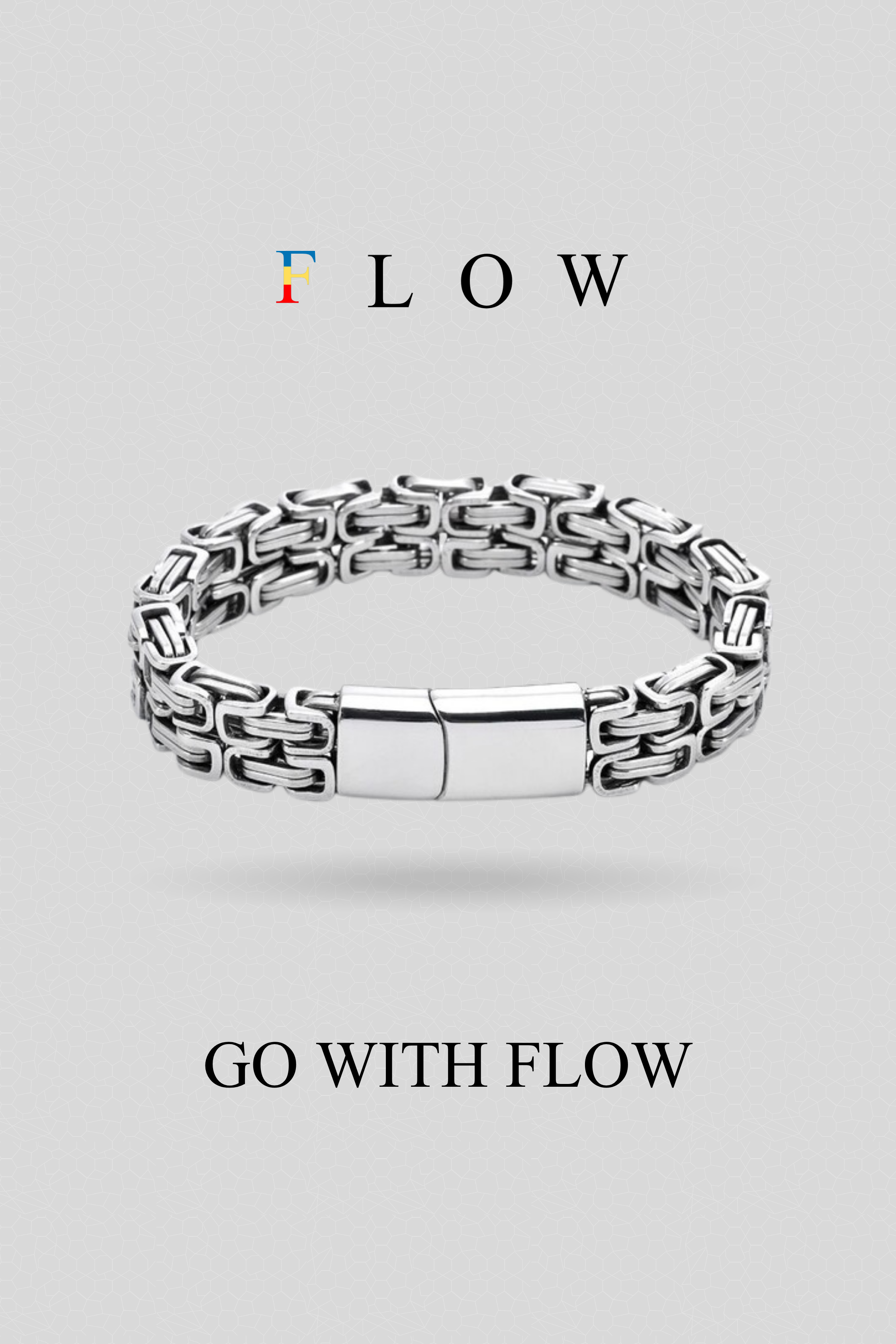 Double Row Byzantine Bracelet