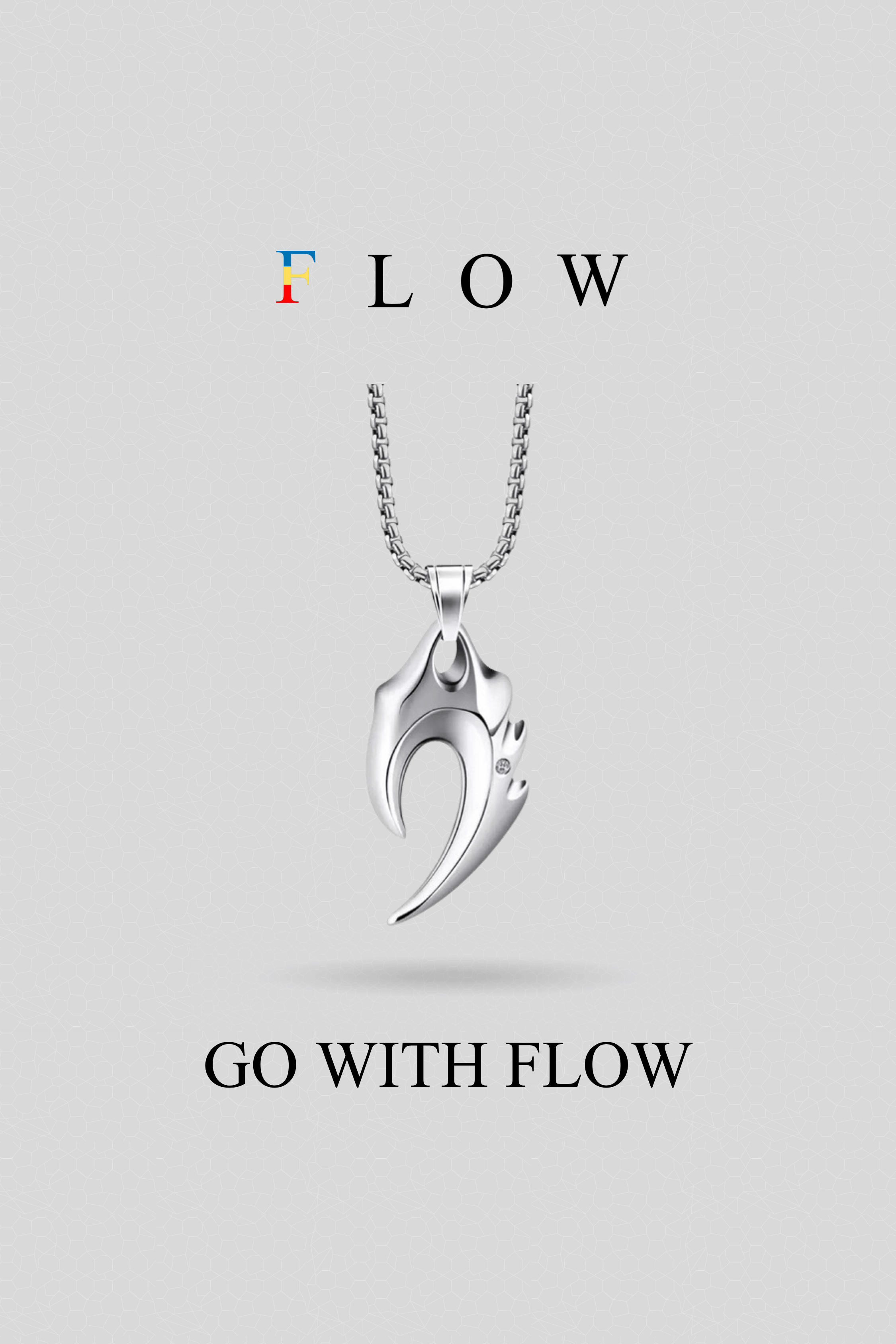Night Wolf Claw Pendant with Chain