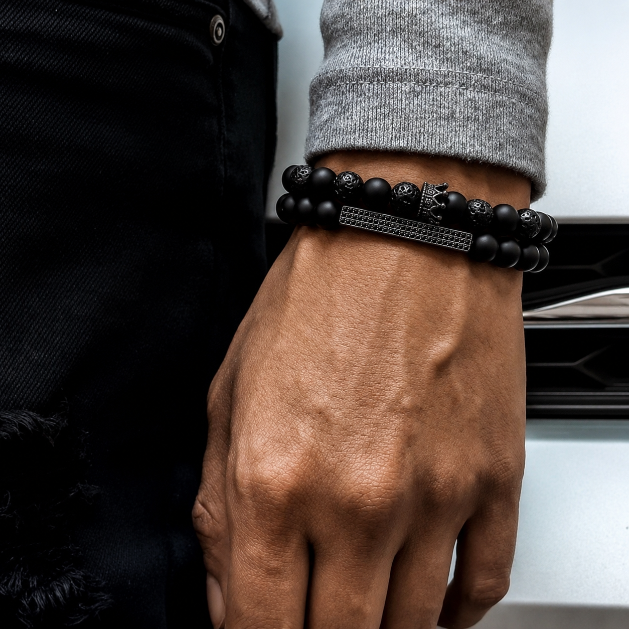 king crown Bead Bracelet