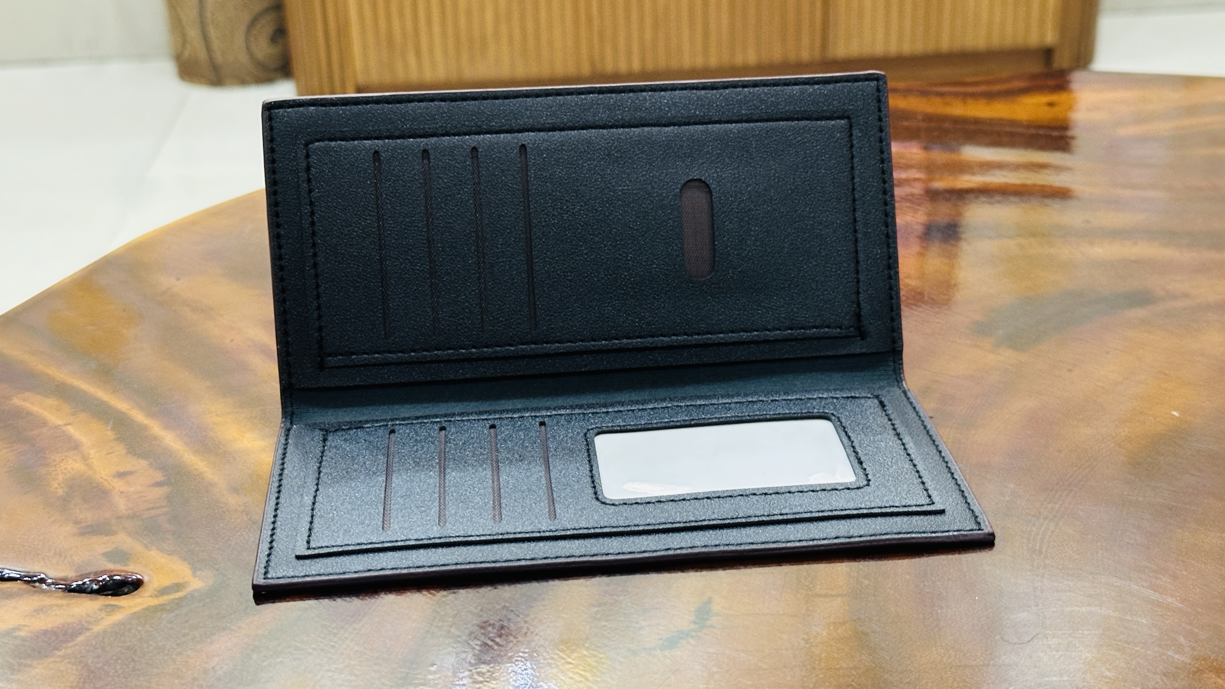 Men's Wallet Long Ultra-thin Youth Multi-card Casual_img_8