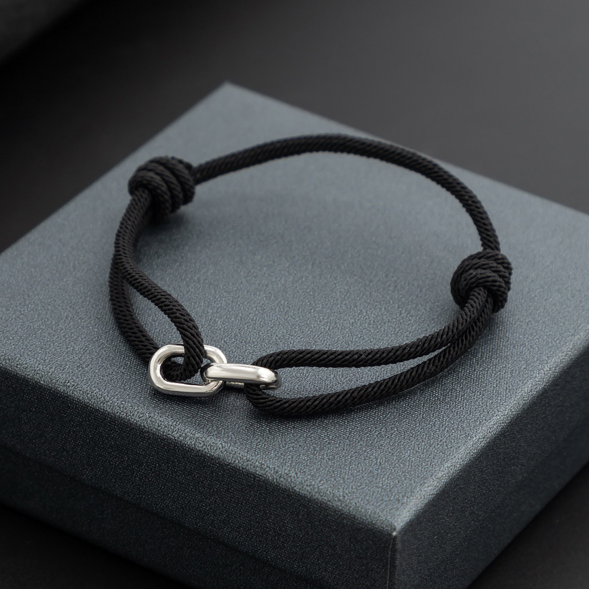 Cross-Border Simple Niche Adjustable Milan Rope Bracelet_img_4