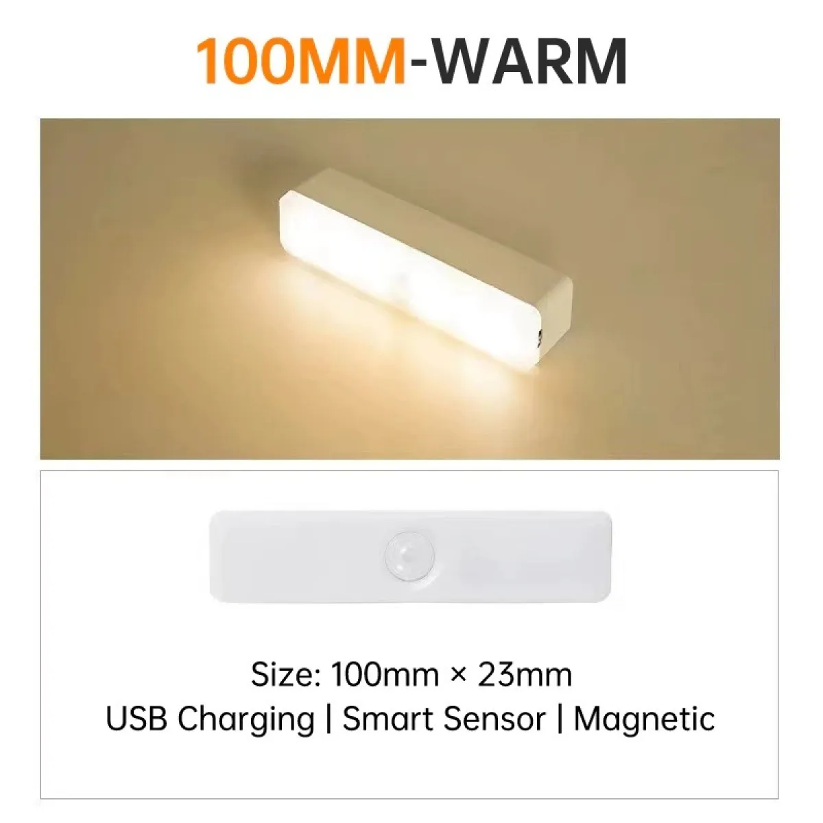Led Motion sensor light rechargeable.