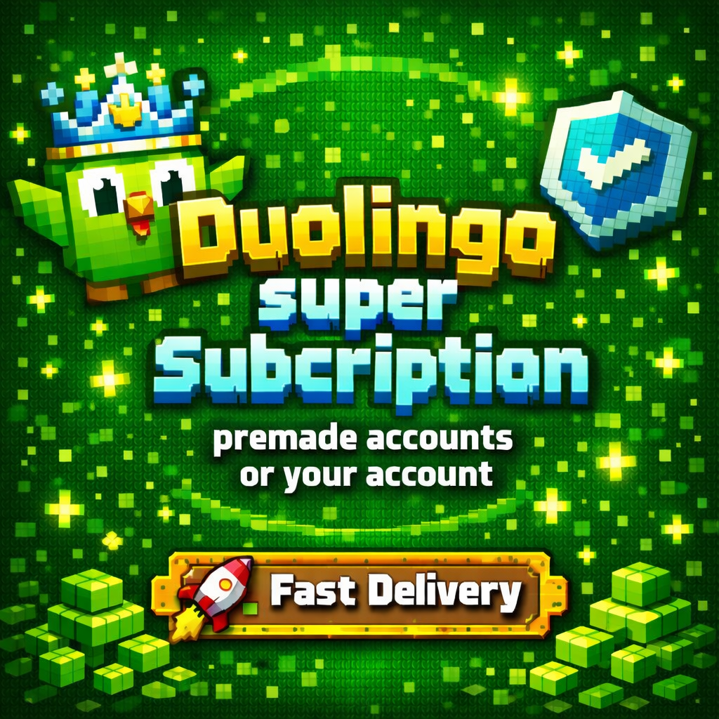 Duolingo Super - Premade Account or Your Account