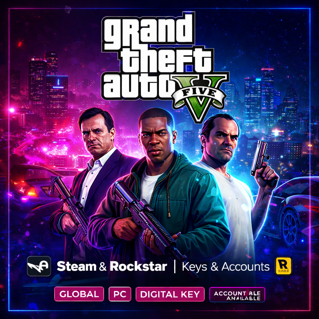 GTA 5 (PC) -Rockstar Keys & Accounts_img_1