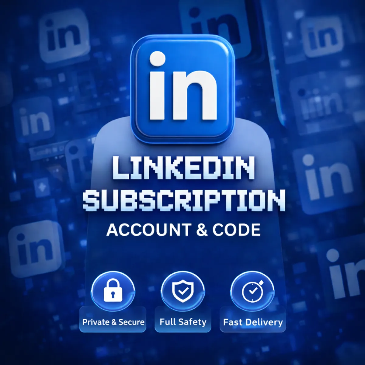 LinkedIn Premium - Subscription Code & Account