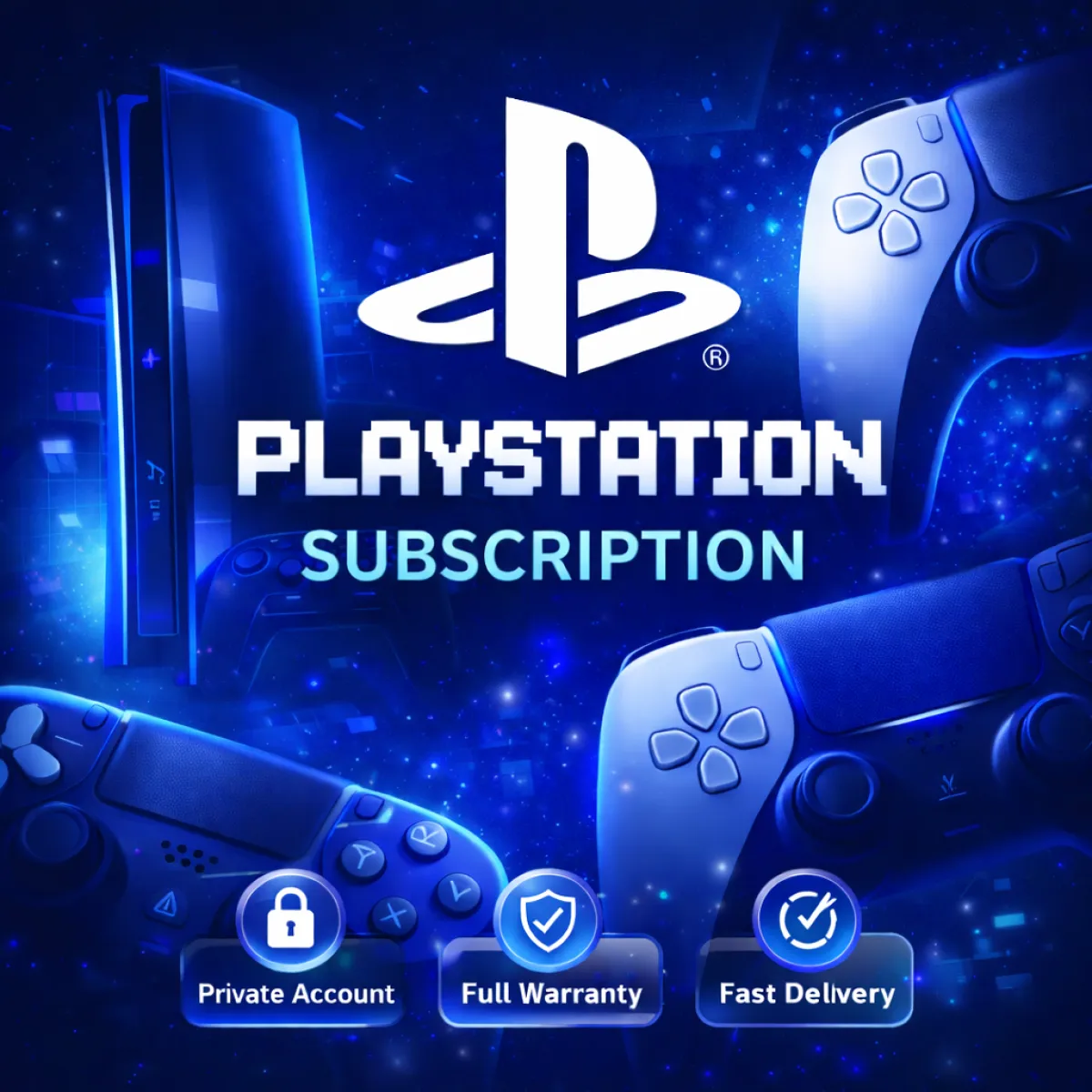 PlayStation Plus - Premade Private Account