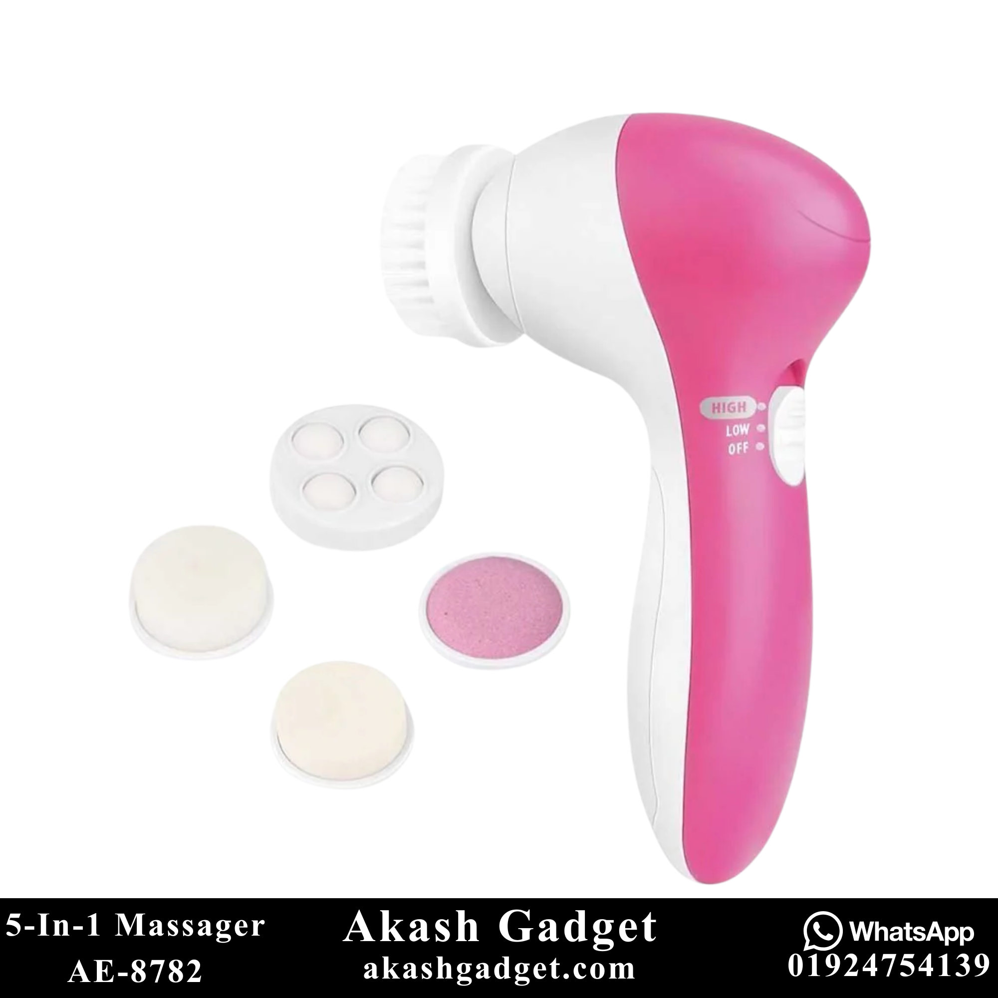 Portable 5 In 1 Beauty Care Face Massager AE-8782_img_1