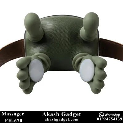 FH-670 Rechargeable Neck and Shoulder Massager with Heat Therapy_img_3
