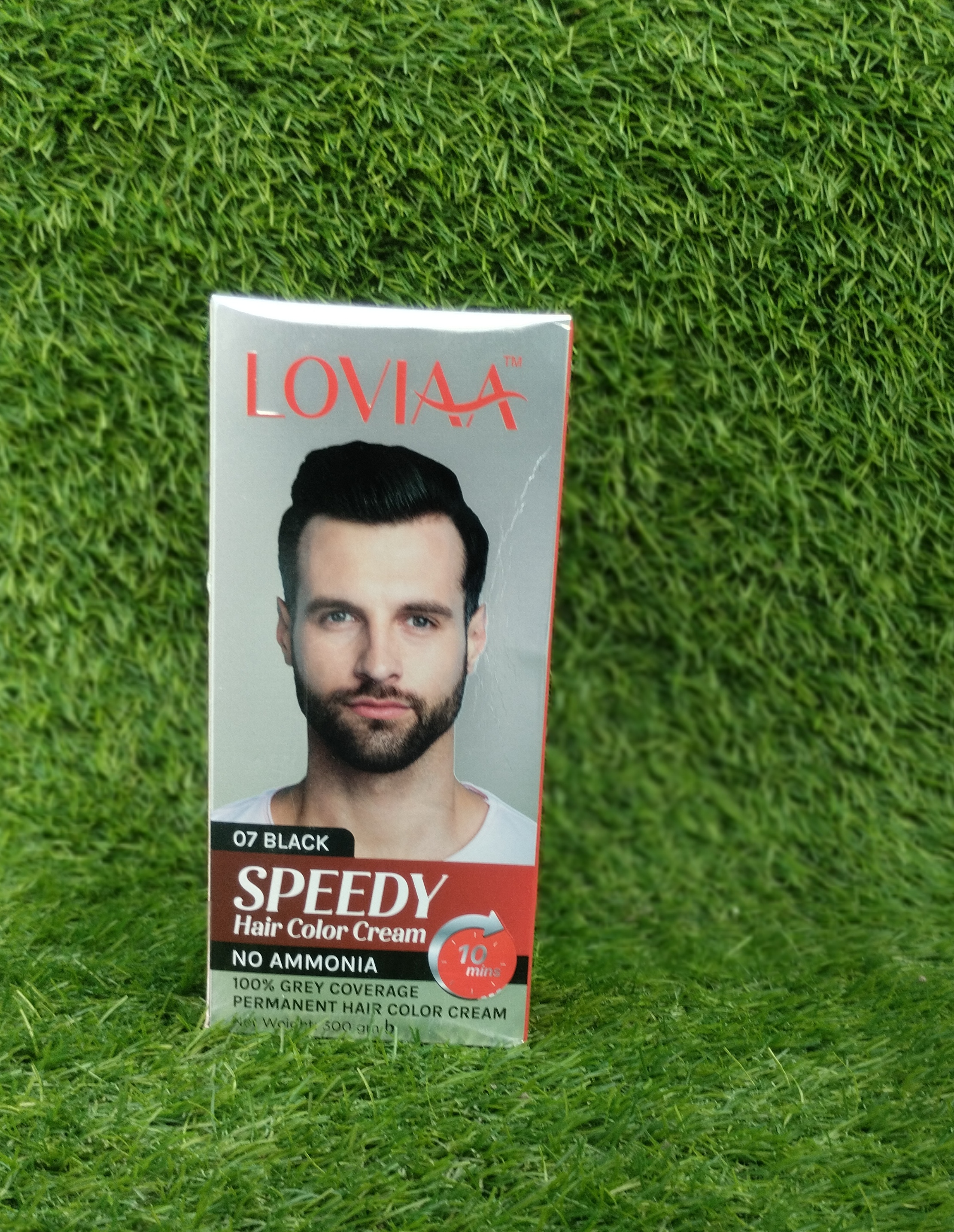 Loviaa Speedy Hair Color Crime Black  150gm_img_1