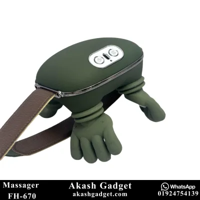 FH-670 Rechargeable Neck and Shoulder Massager with Heat Therapy_img_4