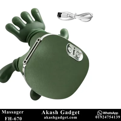 FH-670 Rechargeable Neck and Shoulder Massager with Heat Therapy_img_5