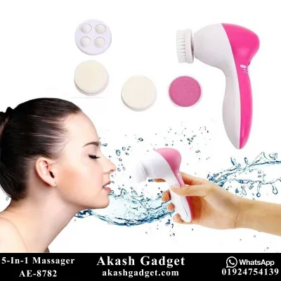 Portable 5 In 1 Beauty Care Face Massager AE-8782_img_5